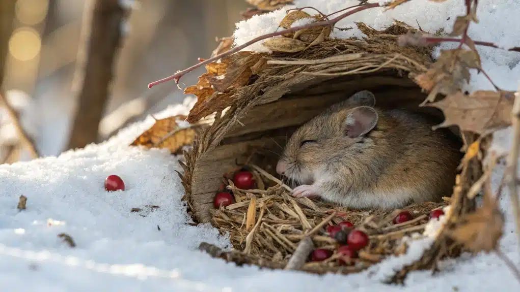 Why do mice come into Toronto homes in winter